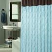 "Balmoral" Embroidered Shower Curtain, Blue