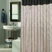 "Balmoral" Embroidered Shower Curtain, Taupe