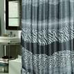 "Snow Leopard" Faux Fur Shower Curtain
