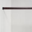 Shower Curtain Tension Rod - Standard Size - Oil Rubbed Bronze