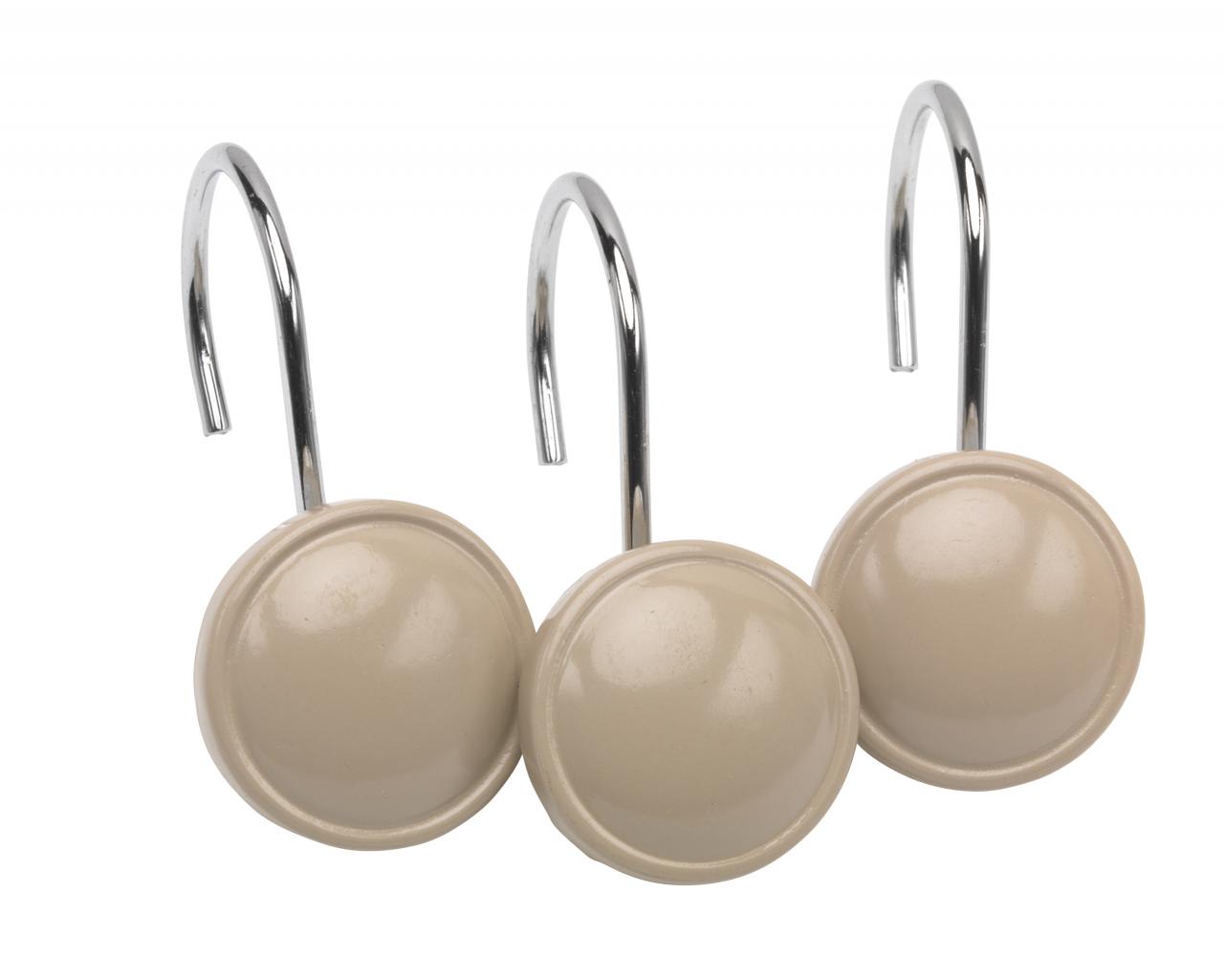Carnation Home Fashions, Inc ﻿CERAMIC RESIN SHOWER CURTAIN HOOKS