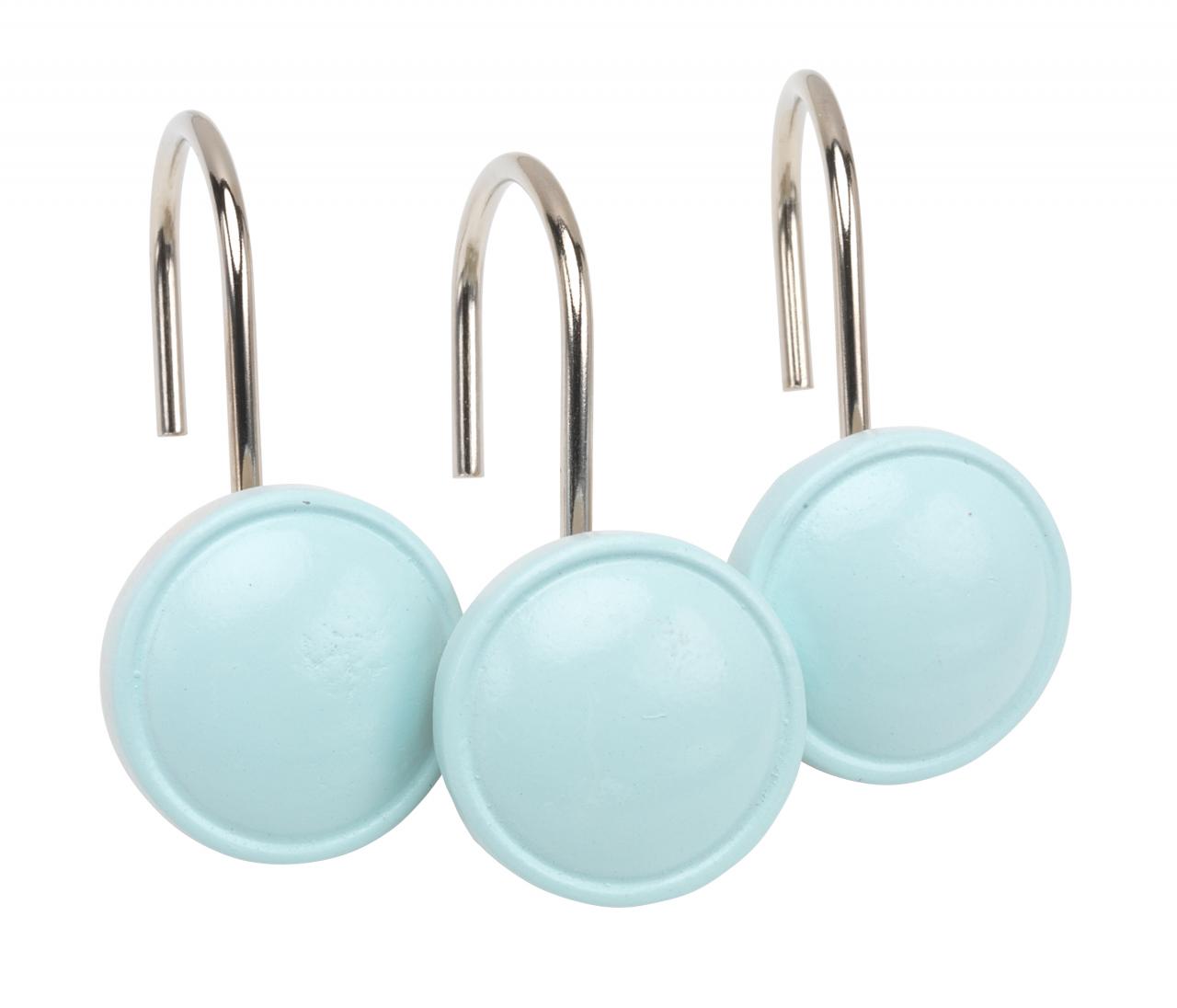Carnation Home Fashions, Inc ﻿CERAMIC RESIN SHOWER CURTAIN HOOKS
